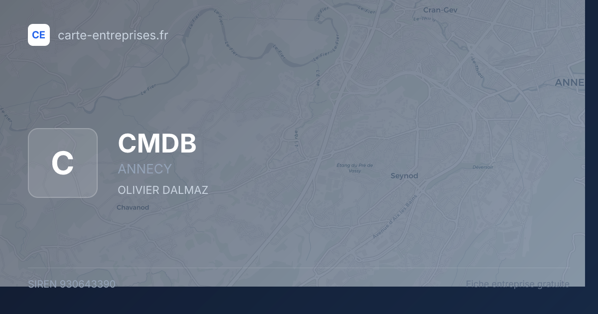 CMDB — 930643390 — fiche entreprise