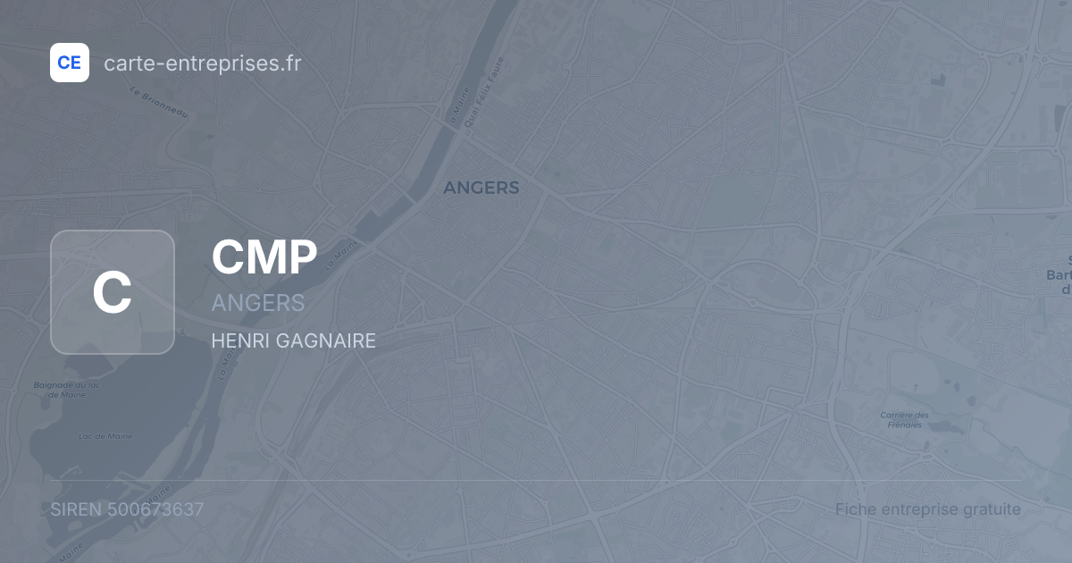 CMP — 500673637 — fiche entreprise