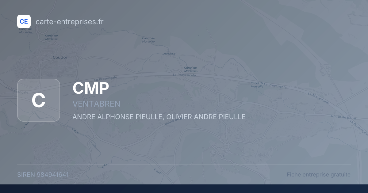 CMP — 984941641 — fiche entreprise