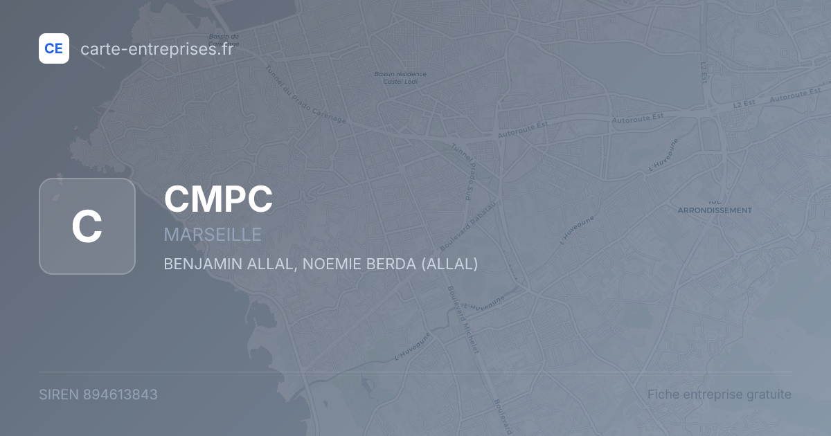 CMPC — 894613843 — fiche entreprise