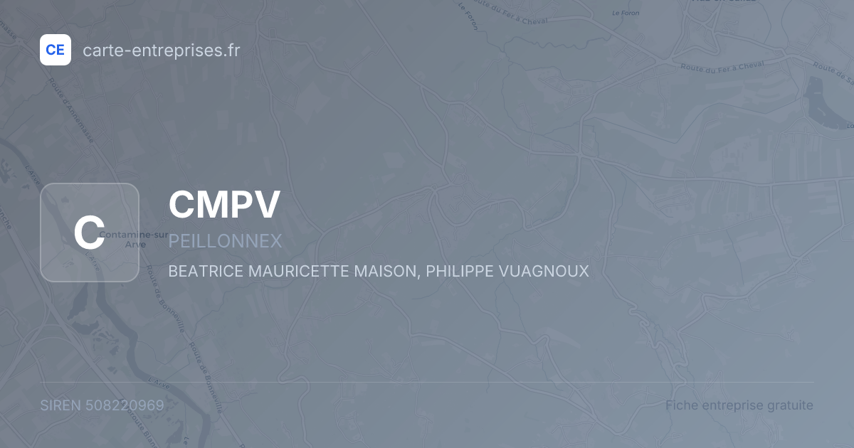 CMPV — 508220969 — fiche entreprise