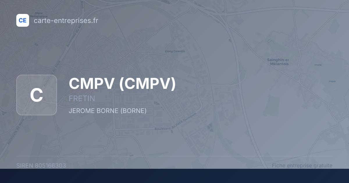 CMPV — 805166303 — fiche entreprise