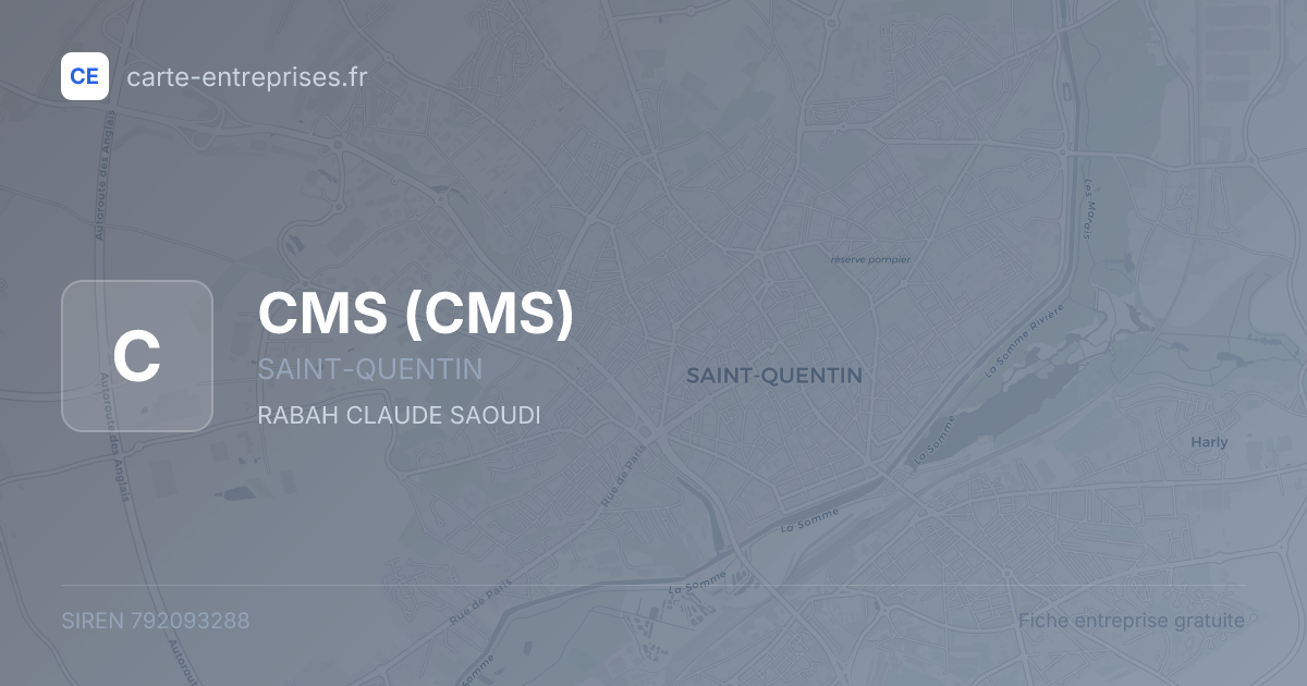 CMS — 792093288 — fiche entreprise
