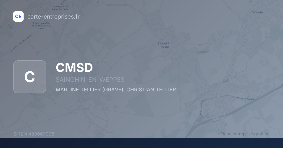 CMSD — 488667908 — fiche entreprise