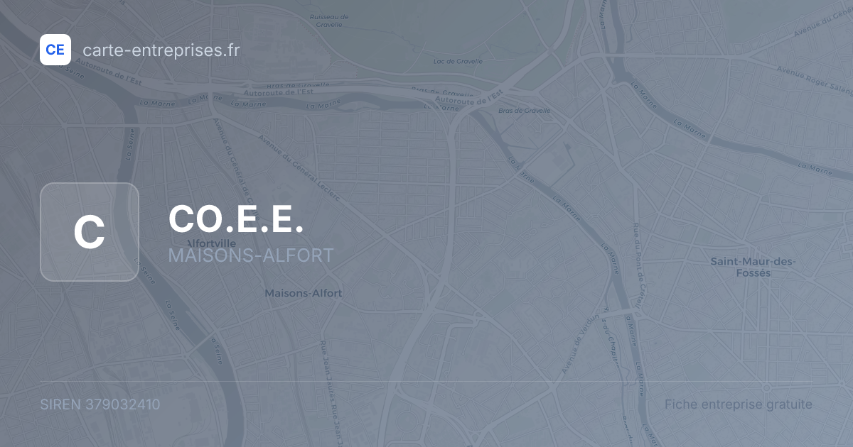 CO.E.E. — 379032410 — fiche entreprise