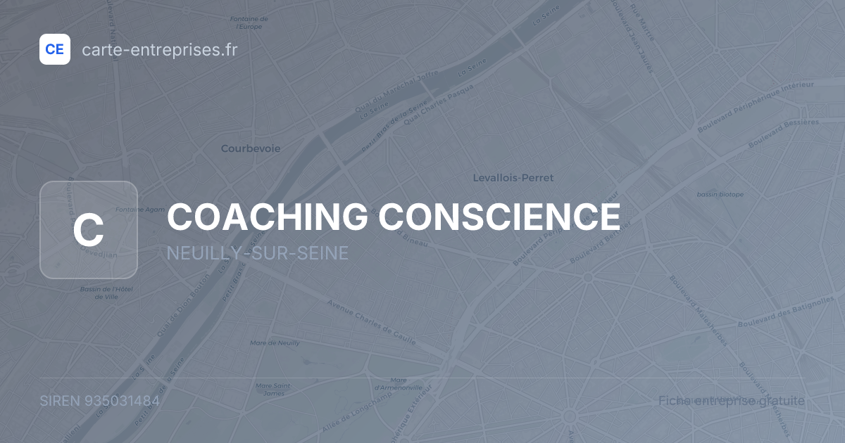 COACHING CONSCIENCE — 935031484 — fiche entreprise