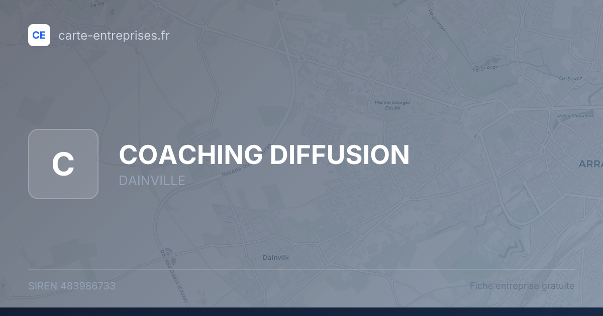 COACHING DIFFUSION — 483986733 — fiche entreprise
