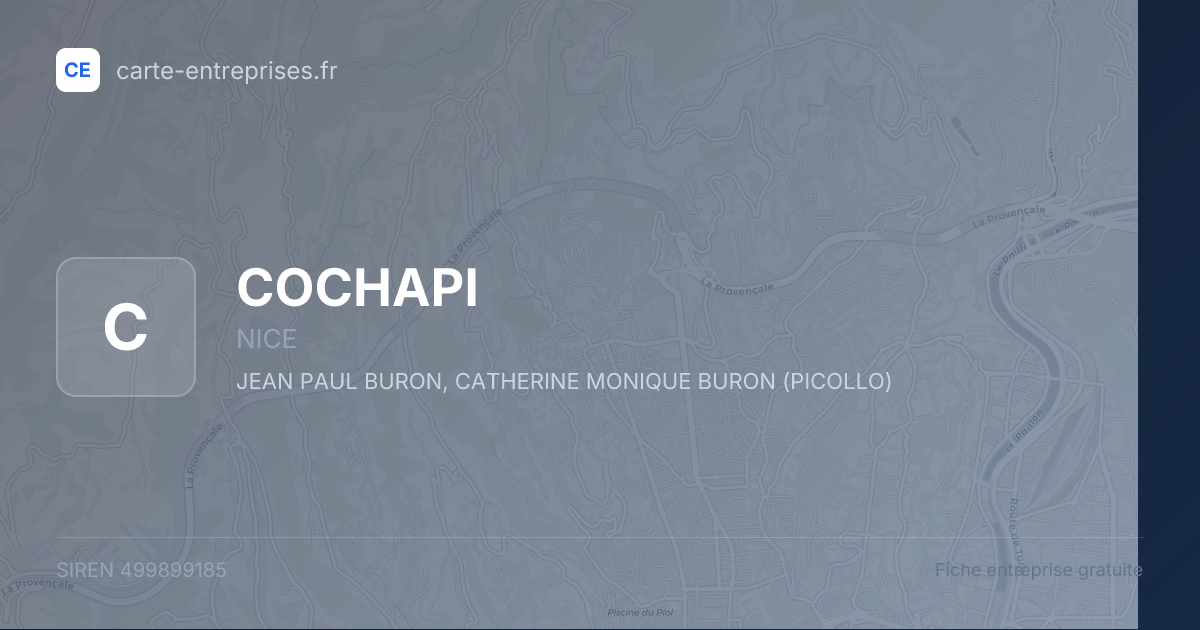 COCHAPI — 499899185 — fiche entreprise