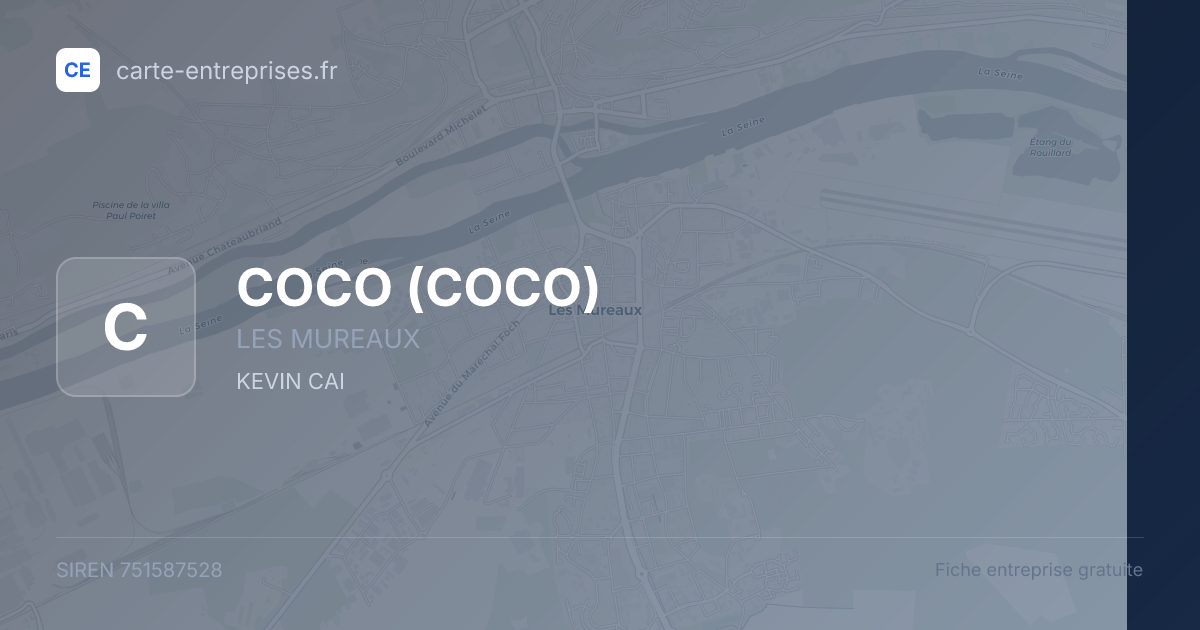 COCO — 751587528 — fiche entreprise