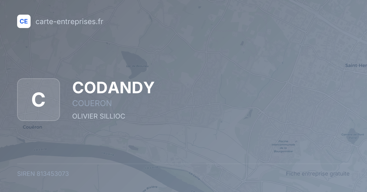 CODANDY — 813453073 — fiche entreprise