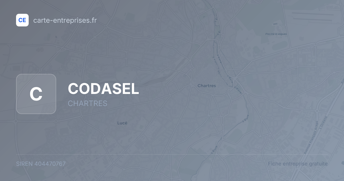 CODASEL — 404470767 — fiche entreprise