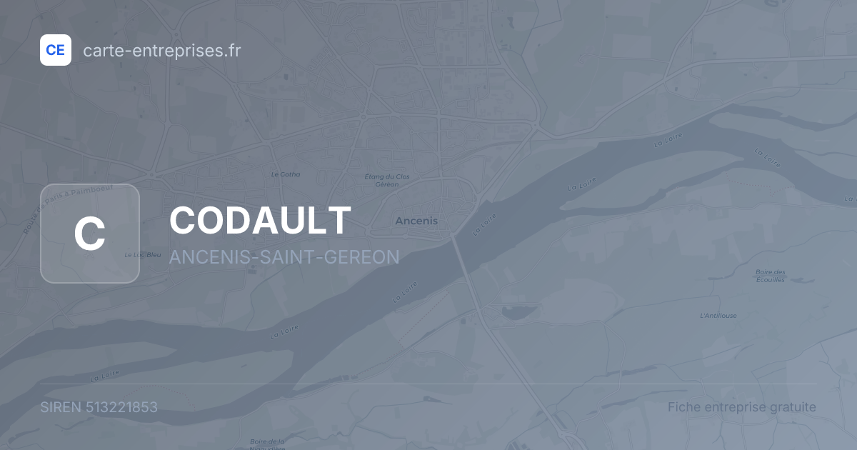 CODAULT — 513221853 — fiche entreprise