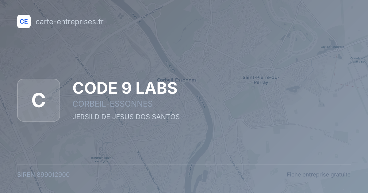 CODE 9 LABS — 899012900 — fiche entreprise