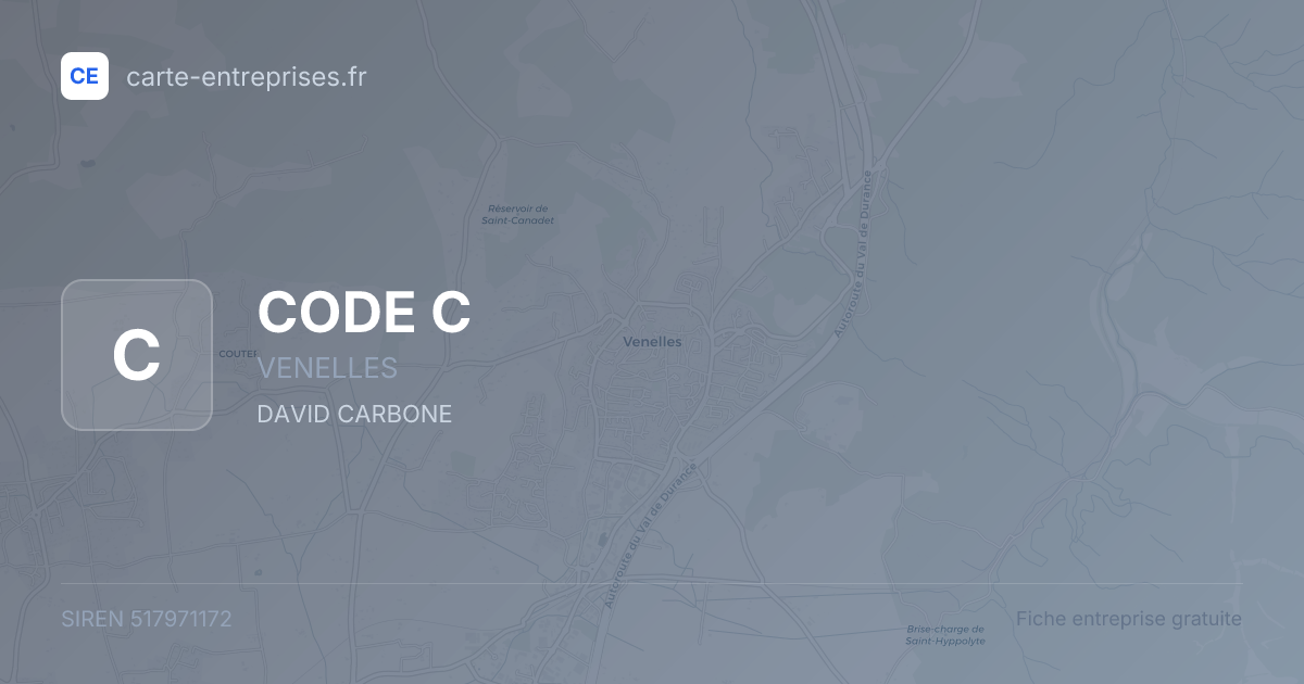 CODE C — 517971172 — fiche entreprise