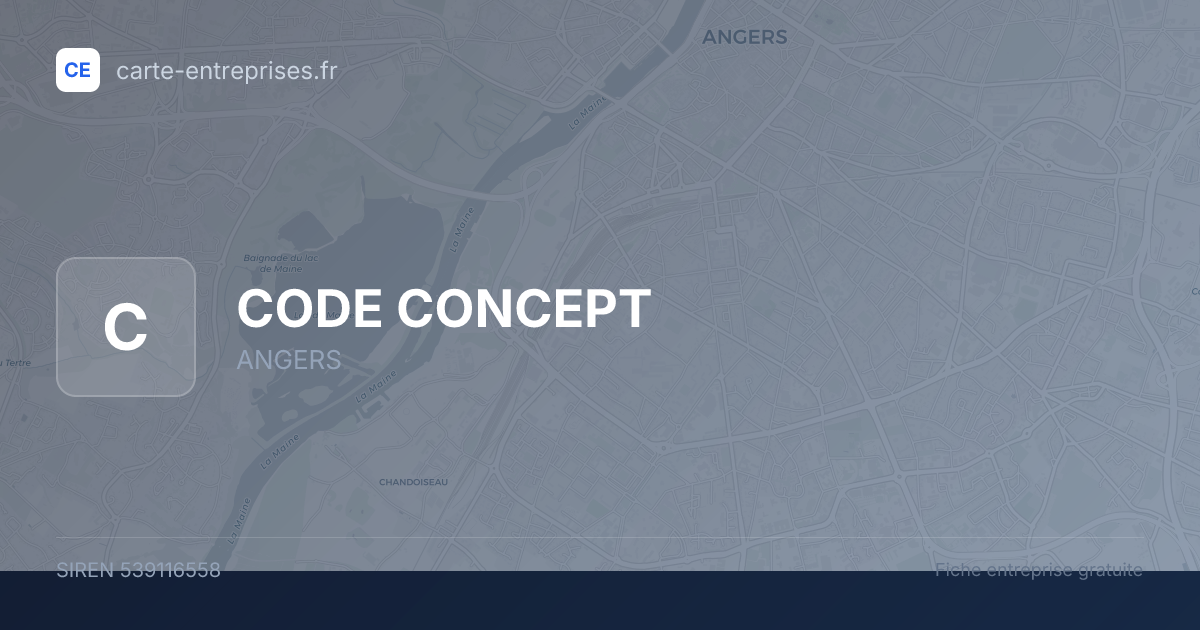 CODE CONCEPT — 539116558 — fiche entreprise