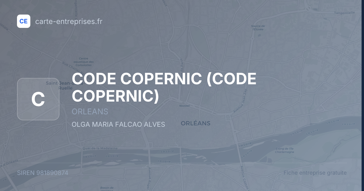 CODE COPERNIC — 981890874 — fiche entreprise