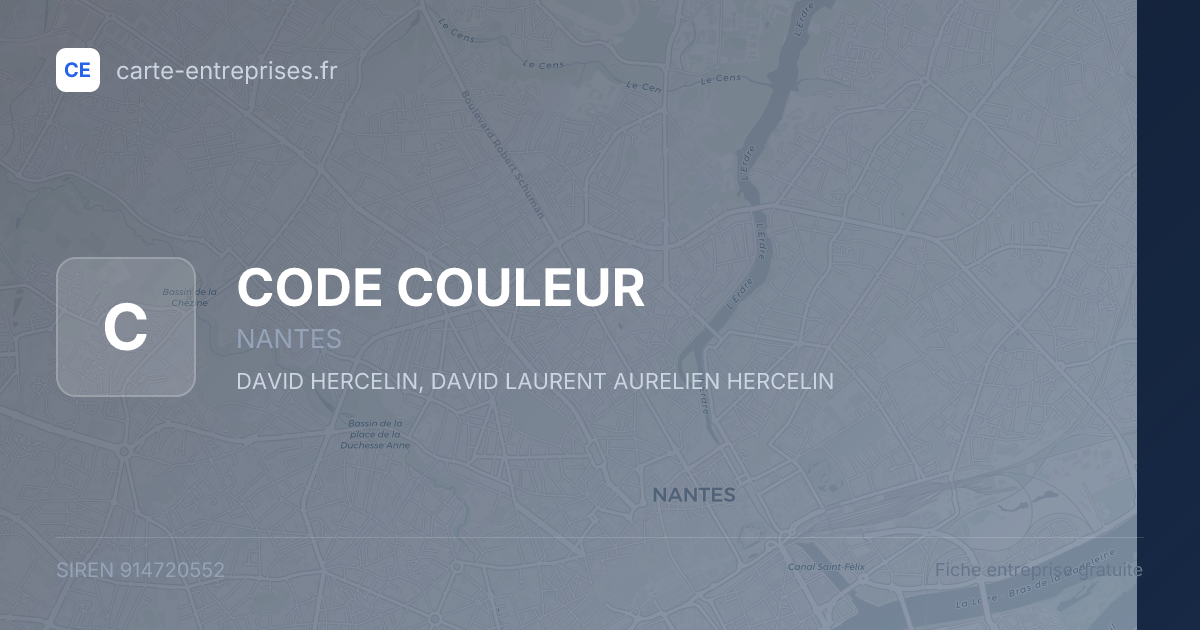 CODE COULEUR — 914720552 — fiche entreprise