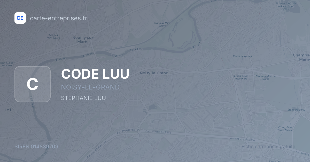 CODE LUU — 914839709 — fiche entreprise