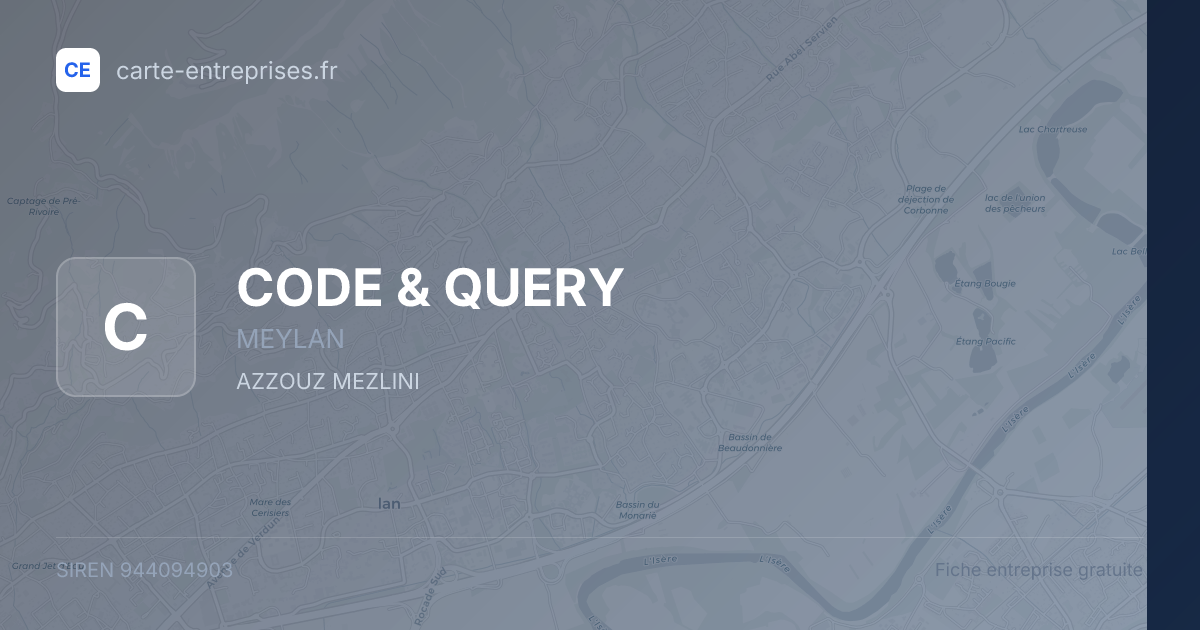 CODE & QUERY — 944094903 — fiche entreprise