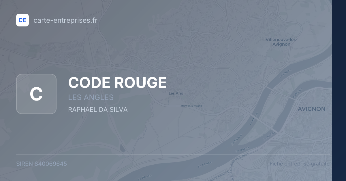 CODE ROUGE — 840069645 — fiche entreprise