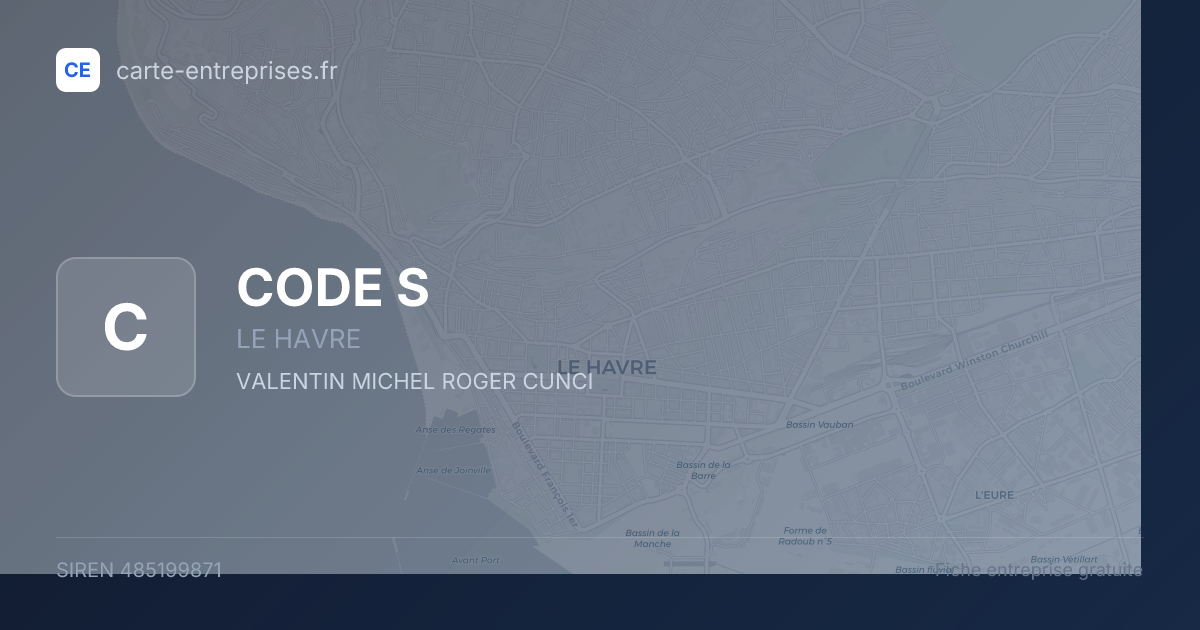 CODE S — 485199871 — fiche entreprise