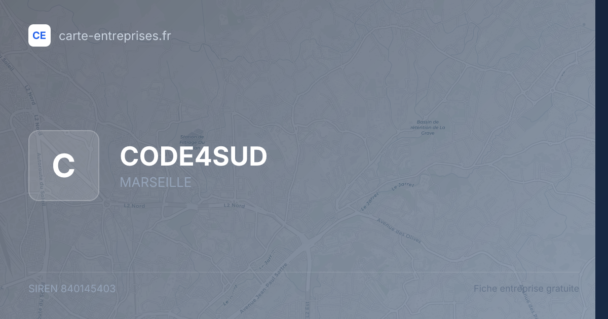 CODE4SUD — 840145403 — fiche entreprise