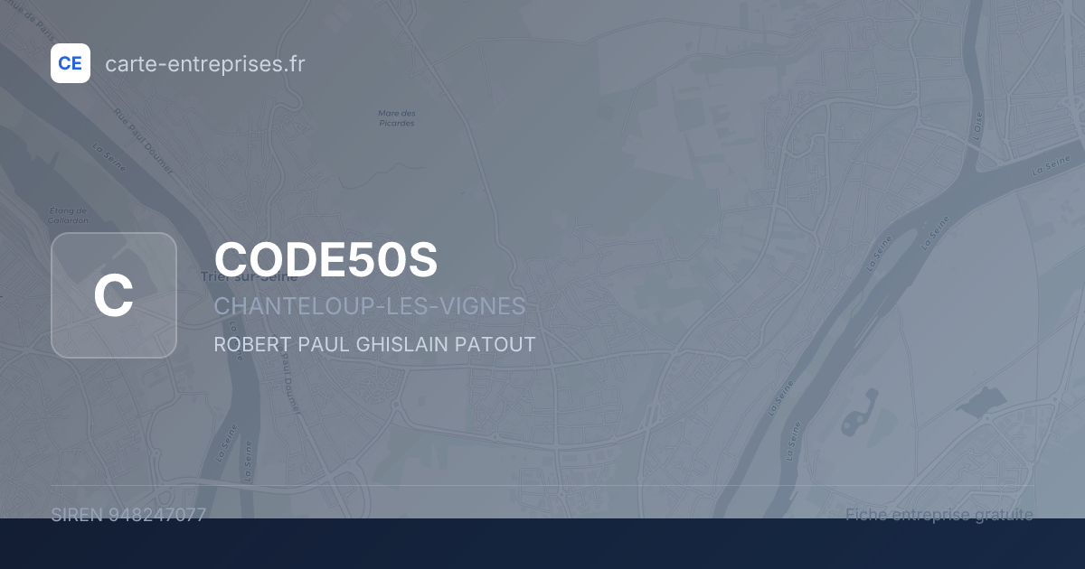 CODE50S — 948247077 — fiche entreprise