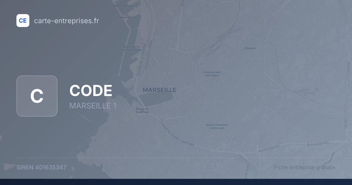 CODE — 401635347 — fiche entreprise