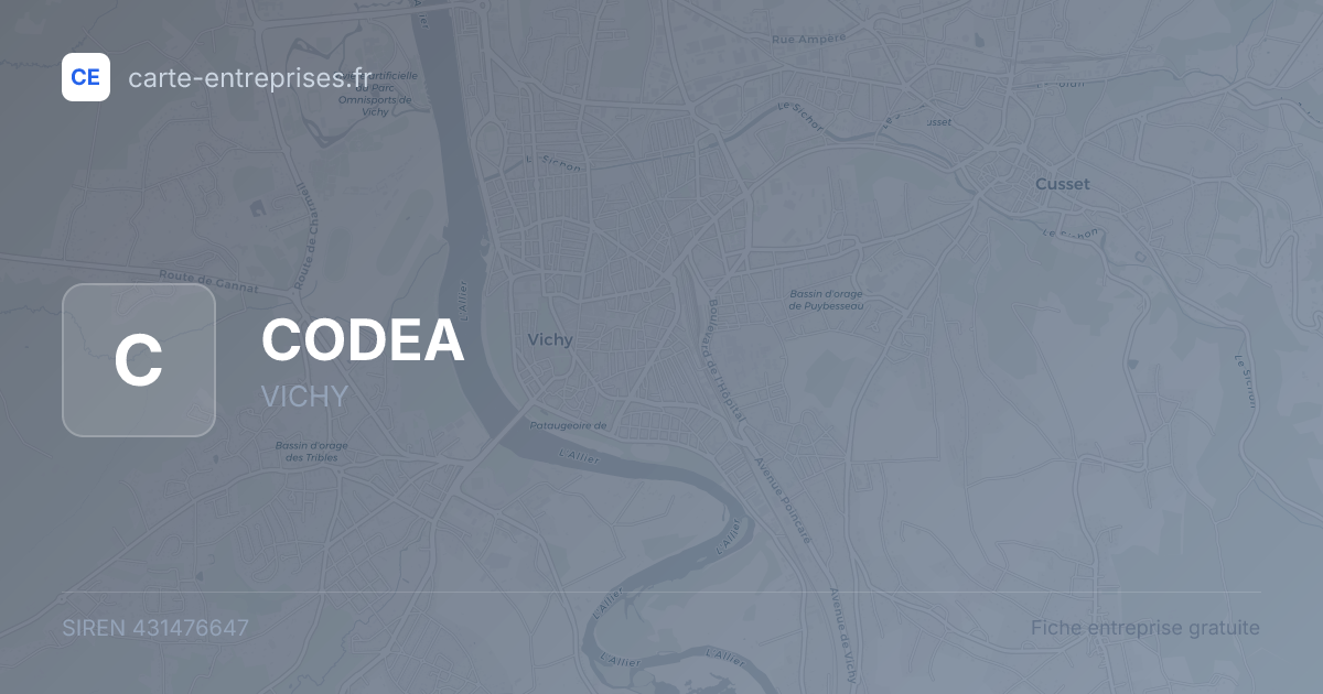 CODEA — 431476647 — fiche entreprise