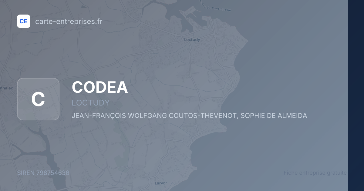 CODEA — 798754636 — fiche entreprise
