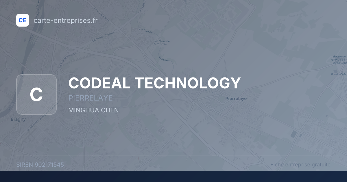 CODEAL TECHNOLOGY — 902171545 — fiche entreprise
