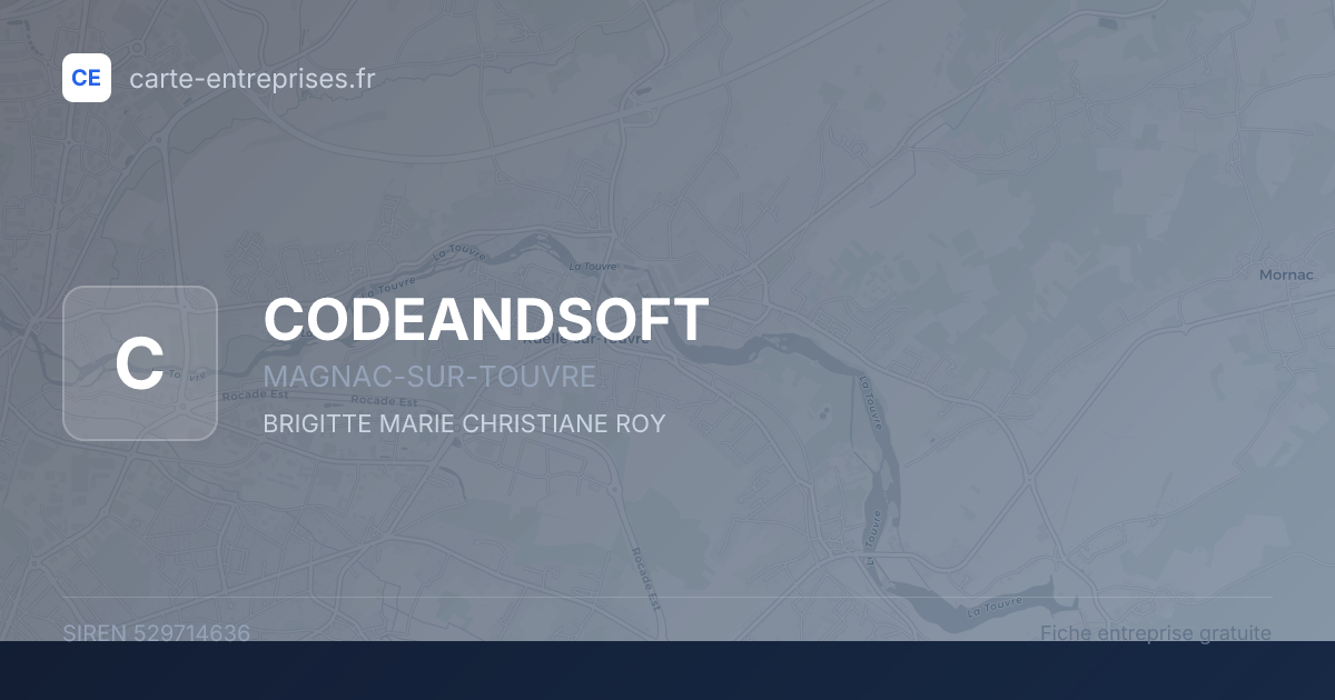 CODEANDSOFT — 529714636 — fiche entreprise