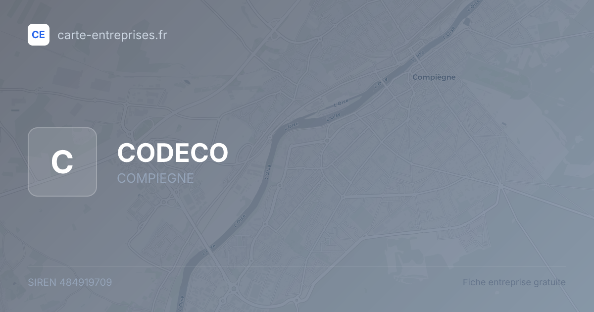 CODECO — 484919709 — fiche entreprise