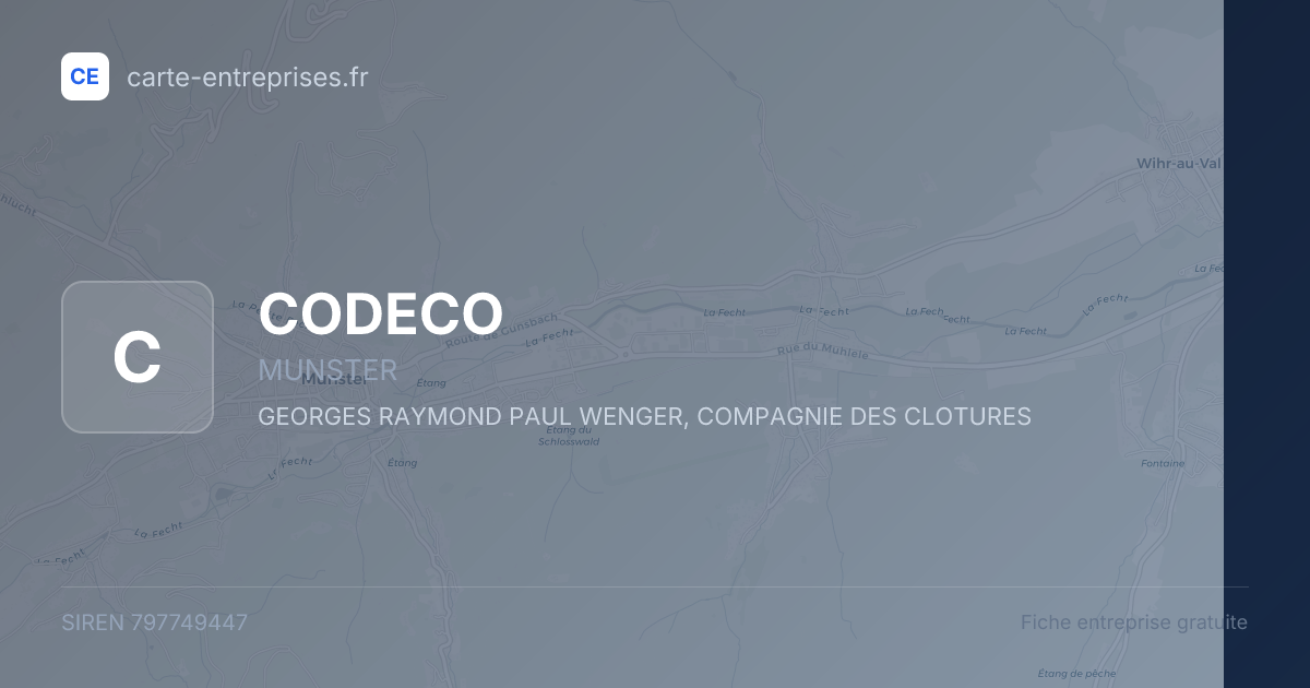 CODECO — 797749447 — fiche entreprise