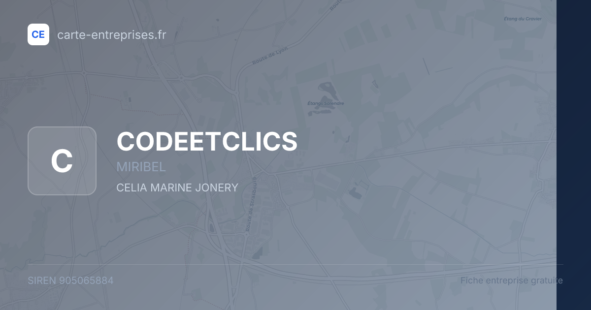 CODEETCLICS — 905065884 — fiche entreprise