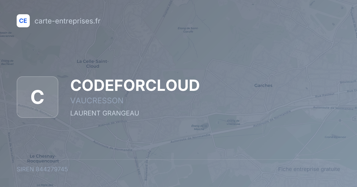 CODEFORCLOUD — 844279745 — fiche entreprise