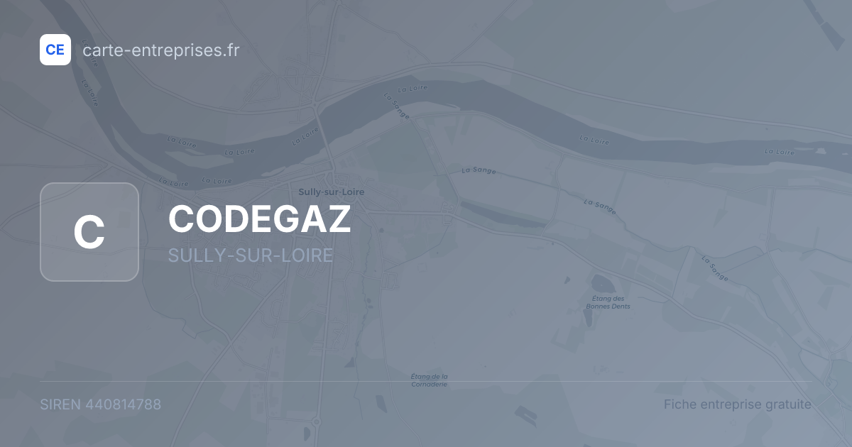 CODEGAZ — 440814788 — fiche entreprise