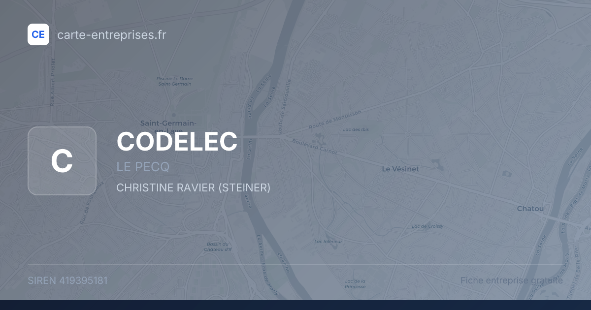 CODELEC — 419395181 — fiche entreprise