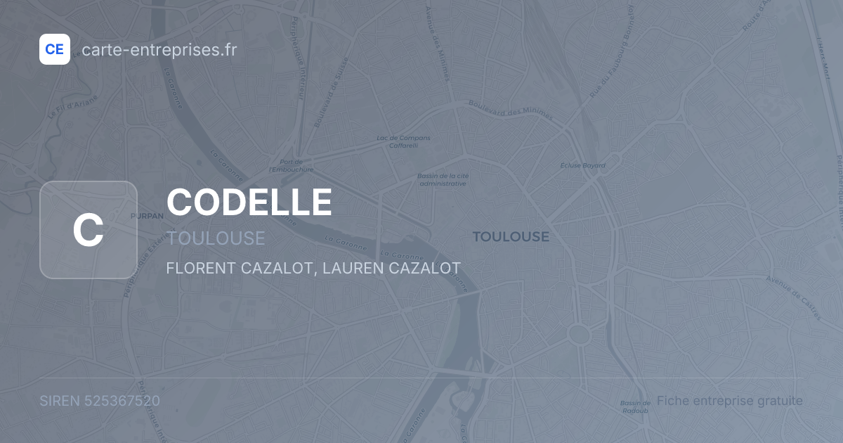CODELLE — 525367520 — fiche entreprise
