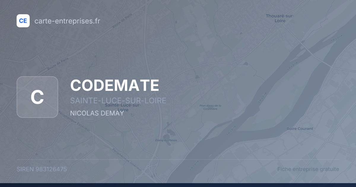 CODEMATE — 983126475 — fiche entreprise