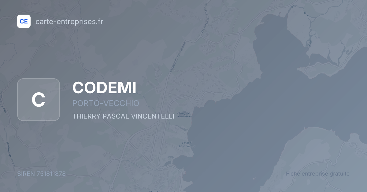 CODEMI — 751811878 — fiche entreprise