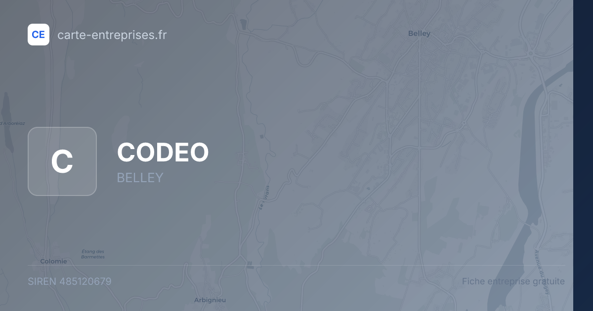 CODEO — 485120679 — fiche entreprise