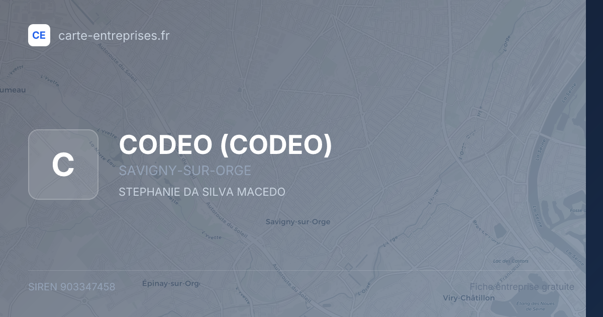 CODEO — 903347458 — fiche entreprise