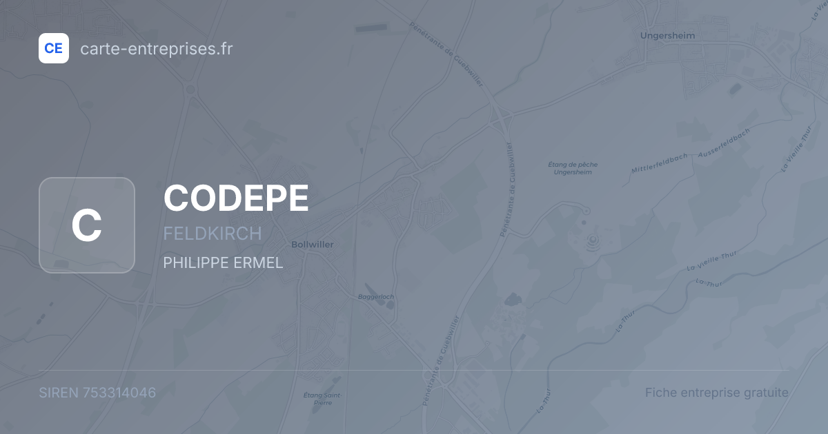 CODEPE — 753314046 — fiche entreprise