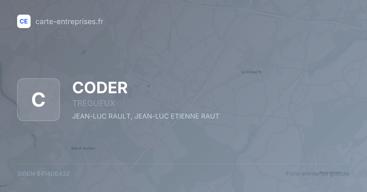 CODER — 841406432 — fiche entreprise