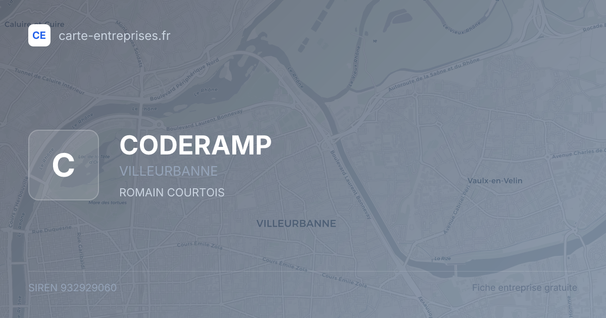 CODERAMP — 932929060 — fiche entreprise