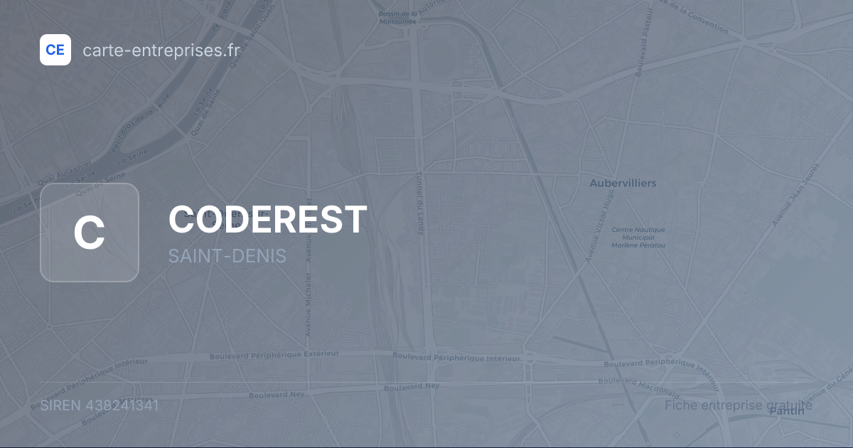 CODEREST — 438241341 — fiche entreprise