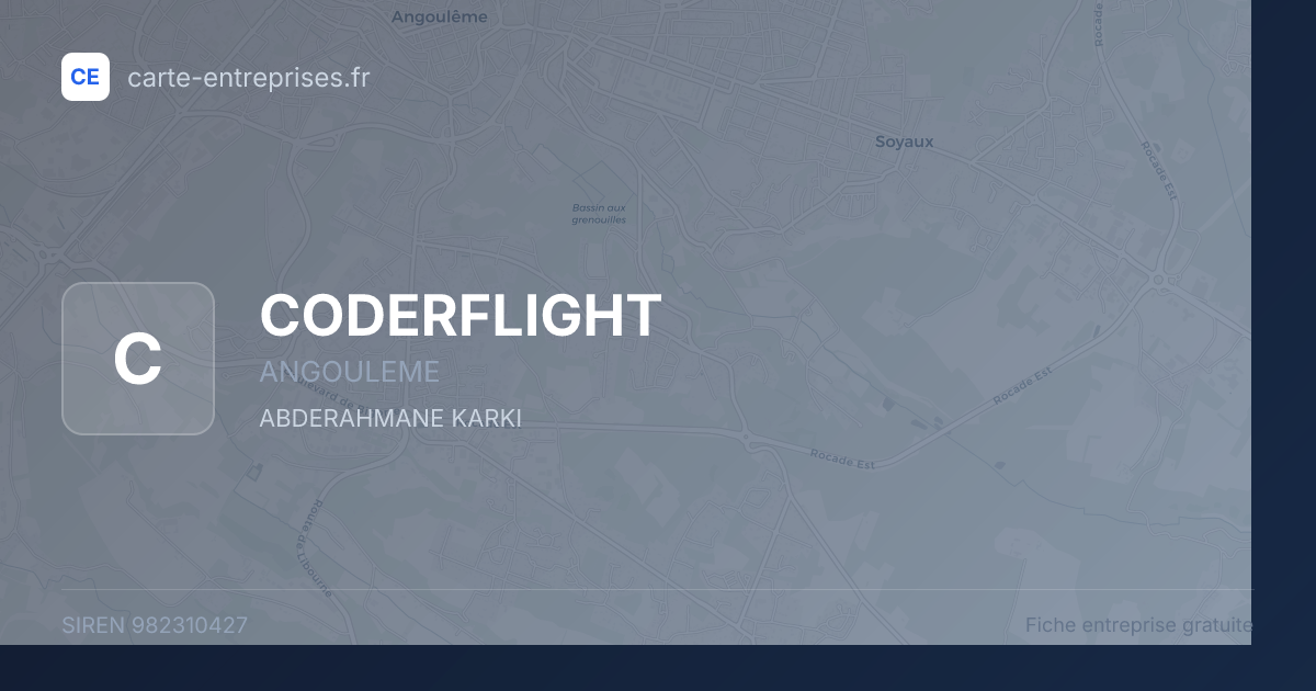 CODERFLIGHT — 982310427 — fiche entreprise