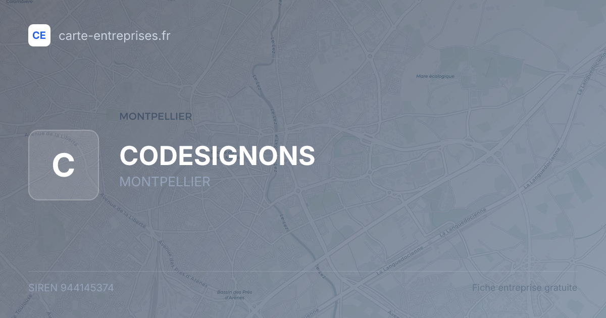 CODESIGNONS — 944145374 — fiche entreprise