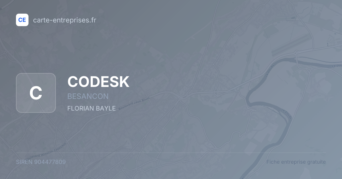 CODESK — 904477809 — fiche entreprise